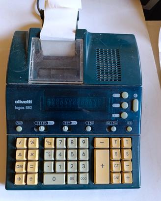 calcolatrice Olivetti logos 582