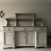 Credenza in legno stile shabby country