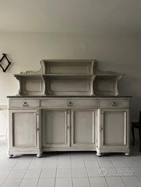Credenza in legno stile shabby country