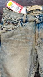 NEW Jeans Pant. Donna slavato Super Stock Lot.1019