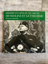 Mussolini e il fascismo - Doppio LP vinile raro