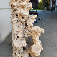 Roccia angolare per acquario marino 