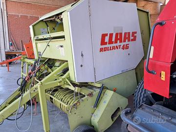 claas rollant 46 doppio legatore spago 
