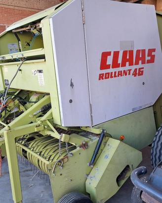 claas rollant 46 doppio legatore spago 