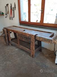 Banco da falegname restaurato