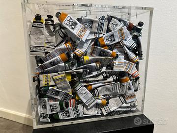 Fernandez Arman-Poubelle de Tube