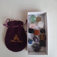 Set 12 Pietre Dure Naturali Mina Heal + Sacchetto 
