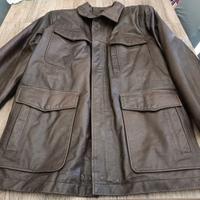 Giubbino vera pelle vintage