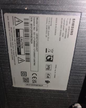 Smart TV Samsung 55 pollici schermo non funziona