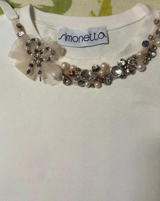 Simonetta maglietta 6-8 anni • Made in Italy