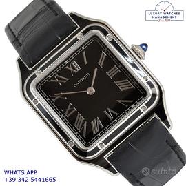 Cartier Santos Dumont WSSA0046 Black Lacquer 2005