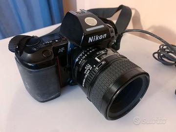 Nikon Af 801 con obbiettivo micro 60mm f 2.8