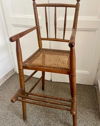 Seggiolone Antico tipo Thonet