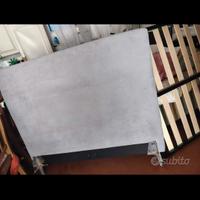 Struttura letto con rete e materasso 1piazza e mez