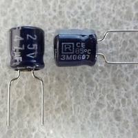 25 condensatrori 47uF 25V 85°C Rubycon MS7