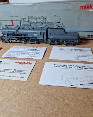 Marklin H0 Locomotiva Vapore Digitale  3793T