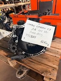 Cambio Citroen C3 1.4 16V HDi Anno 2005 Codice Mot