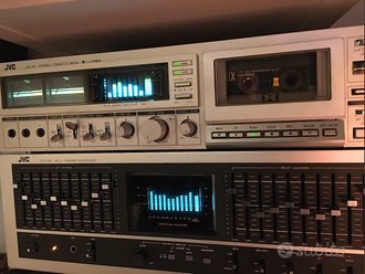 Jvc SEA 80 equalizzatore analizzatore vintage 1979  			