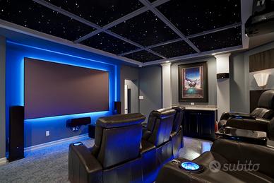 Schermo Proiezione 120" 3D 8K HDR ALR PVC Grigio