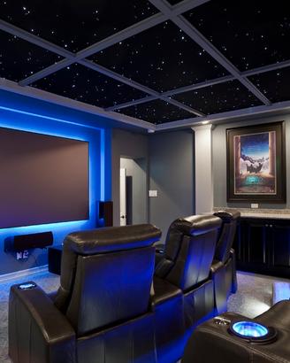 Schermo Proiezione 120" 3D 8K HDR ALR PVC Grigio
