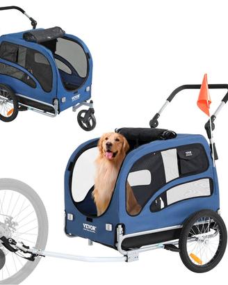 trasportino cane 2 in 1 
