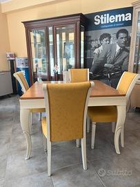 Tavolo arte povera in noce