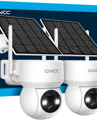 Telecamera Wi-Fi Esterno Senza Fili con Pannello S