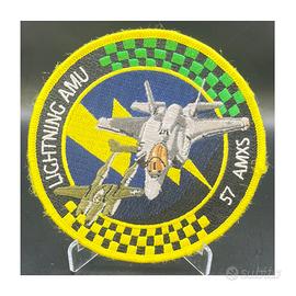 Patch Ricamata 57 AMXS Lightning AMU USAF Vel