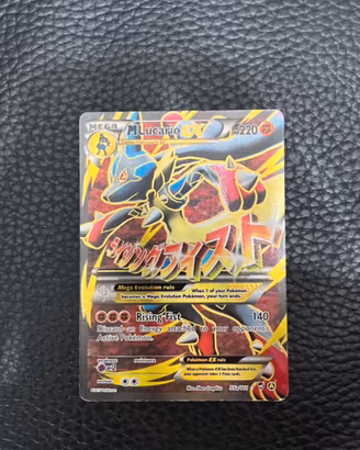 Mega Lucario Ex Full Art Inglese - XY