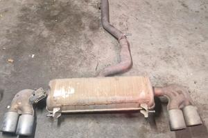 Scarico centrale + finale Audi S1 originale