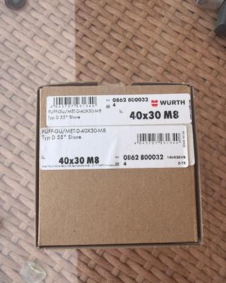Quattro pezzi di tampone anti vibrante Würth