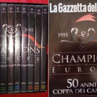 50 anni di coppa dei campioni 10 DVD, e altri