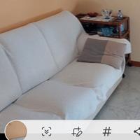 Divano angolare con penisola