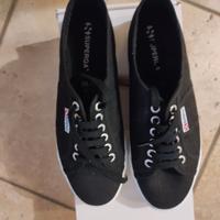 superga nere donna