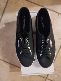 superga nere donna
