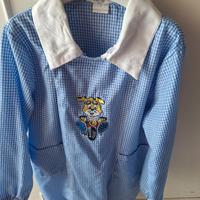 grembiule asilo bimbo 3/4 anni 