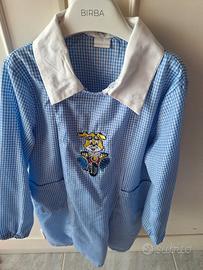 grembiule asilo bimbo 3/4 anni 