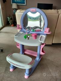 tavolo toilette banco giochi bambina 
