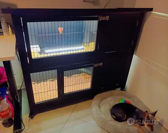 Conigliera/Pollaio/Gabbia con led