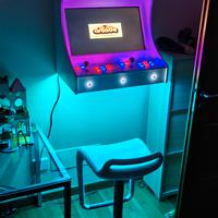 bartop artigianale arcade 24 pollici