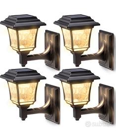 Set Lampade Solari Da Esterno