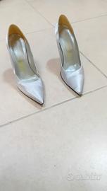 Décolleté stupende grigio chiaro n. 37 molto belle