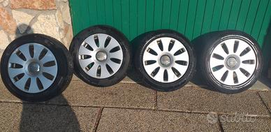 Cerchi in lega da 16 Audi + pneumatici da neve