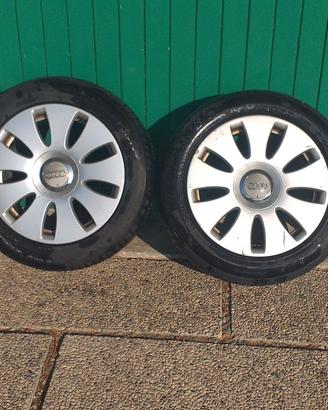 Cerchi in lega da 16 Audi + pneumatici da neve