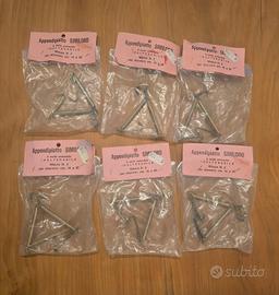 6 Appendipiatti A Molle Antiossido 16-25 cm