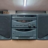 Saba Radiostereo Cassette CD CS2250 Casse Separate