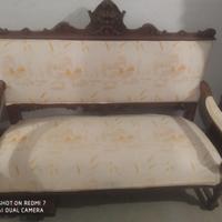 Divano 2 posti, 2 poltrone, 4 sedie ...