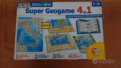 Gioco in scatola, puzzle, enciclopedia