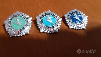 Set medaglie  sportivi. /  vintage.