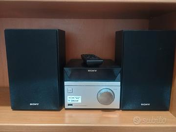 Sistema Hi-Fi Sony HCD-SBT20  CD Usb blue